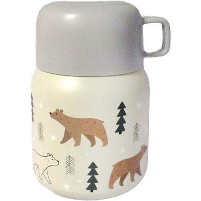 Kitchisimo nerezová termoska na jídlo 400 ml medvídek – Hledejceny.cz