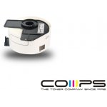 Kvalitní-tonery Brother papírové štítky 38mm x 90mm, bílá, 400 ks, DK11208, pro tiskárny řady QL – Zboží Živě