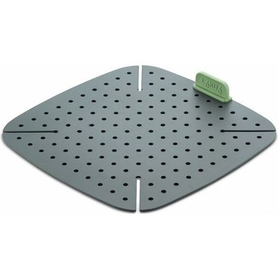 Podložka do horkovzdušné fritézy 22 x 22 cm, šedá, silikon, Lékué – Zboží Mobilmania
