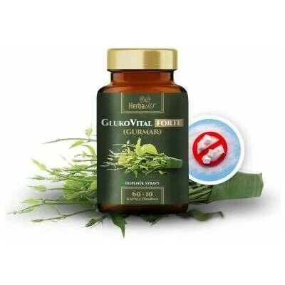 Herbavis GLUKOVITAL FORTE 70 kapslí – Hledejceny.cz