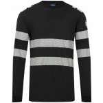 Portwest Tričko PW3 FR732 Modaflame Knit FR dlouhý rukáv Černá 3XL – Zboží Dáma