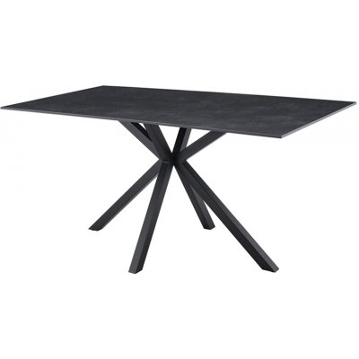 Interior DE Jídelní stůl GALAXIE ANTRACIT 160 cm keramika jS46900 – Hledejceny.cz