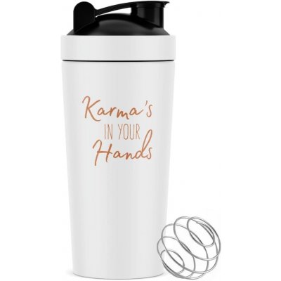 Goodie Shaker kovový bílý - 750 ml - 1 ks – Zboží Dáma