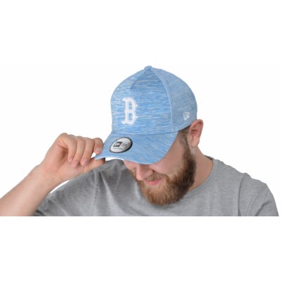 New Era Engineered Fit Boston Red Sox 9FORTY A-FRAME Sky Blue / Optic White modrá / bílá / modrá – Zboží Mobilmania