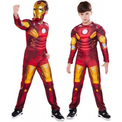 Svalnatý Iron man s maskou