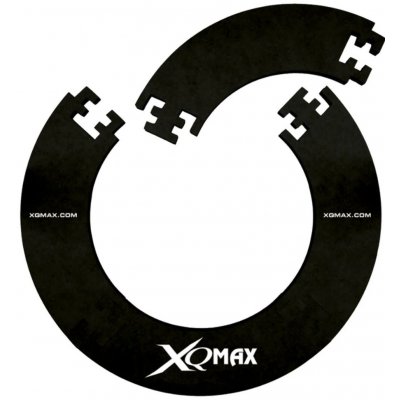 XQMax Darts Surround - kruh kolem terče - 4 pieces - Logo - Black – Zboží Dáma