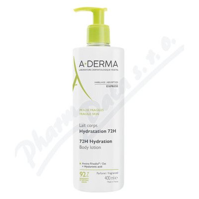 A-DERMA Tělové mléko 72h hydratace 400ml – Zbozi.Blesk.cz