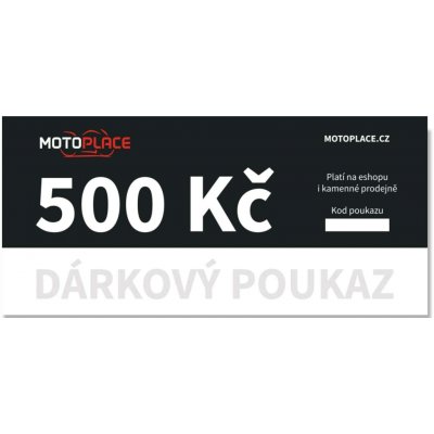Dárkový poukaz 500 Kč Typ poukazu: Elektronický (pošleme na e-mail) – Hledejceny.cz
