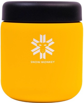 Snow Monkey Foodie Termoska na jídlo Maxi žlutá 480 ml