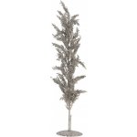 Vánoční dekorace stříbrný stromek - 12*12*60 cm - Clayre & Eef – Zboží Mobilmania