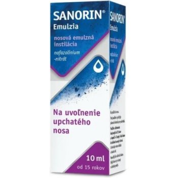 SANORIN EMULZE NAS 1MG/ML NAS GTT EML 1X10ML