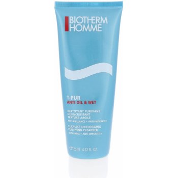 Biotherm Homme T-Pur Anti Oil & Wet čistící gel Purifying Cleanser 125 ml