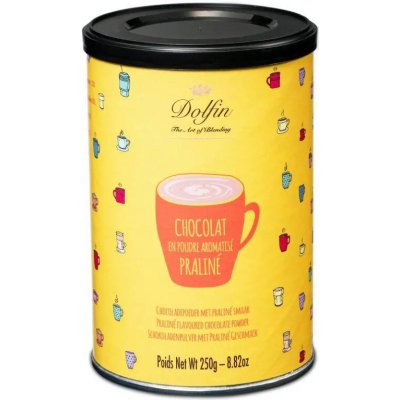 Dolfin Horká čokoláda s příchutí Praliné 250 g – Sleviste.cz