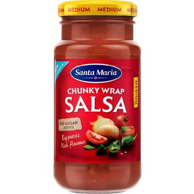 Santa Maria Chunky Wrap Salsa medium 230 g – Hledejceny.cz