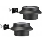 HI shumeeSolární LED světla na okap 2 ks – Zboží Dáma