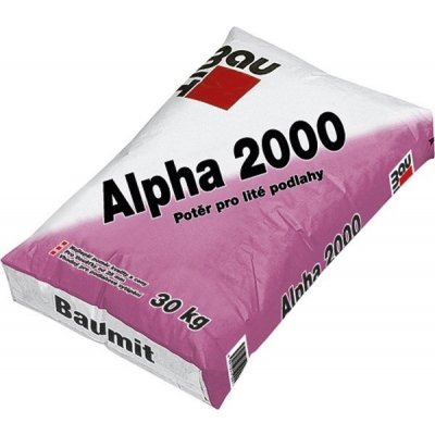Potěr samonivelační Baumit Alpha 2000 – 30 kg – Zbozi.Blesk.cz