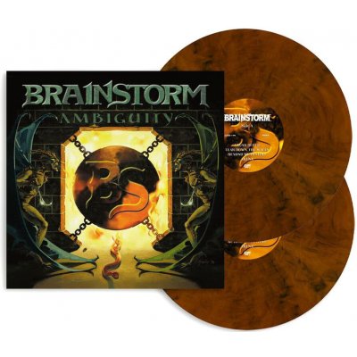 Brainstorm - Ambiguity orange-black Marbled LP In Gatefold LP – Hledejceny.cz