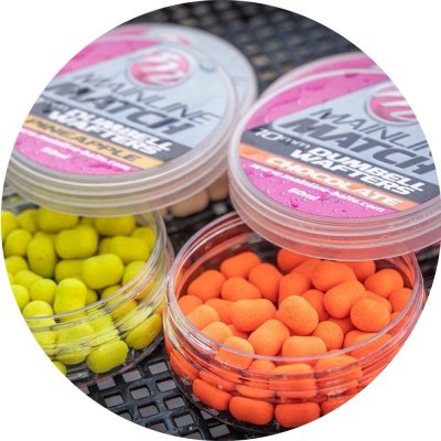 Mainline Dumbell Match Wafters 50ml 10mm Pink Tuna