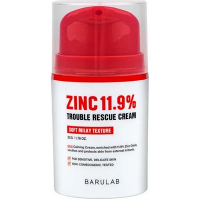 BARULAB Zinc 11.9% Trouble Rescue Cream 50 g – Zboží Dáma