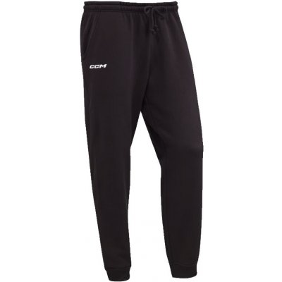 Pánské kalhoty CCM Team Fleece Cuffed jogger Black – Zboží Mobilmania
