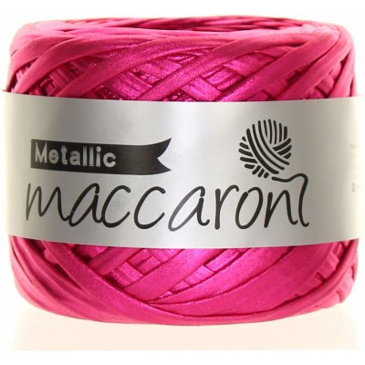 Maccaroni Metallic sytě růžová 22 – Zboží Mobilmania