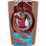 Old Spice Captain : deostick 50 ml + sprchový gel 3v1 250 ml + voda po holení 100 ml + dřevěný soudek – Zboží Mobilmania