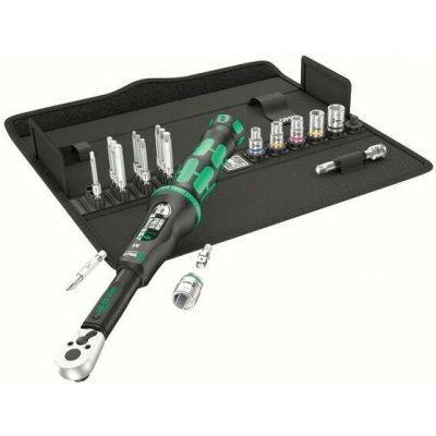 WERA 130110 Momentový klíč Wera Click-Torque A 6 Set 1 s přepínací ráčnou 1/4" (2,5 ÷ 25 N) – Zbozi.Blesk.cz