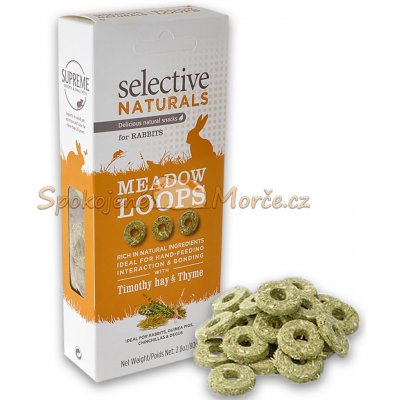Supreme Selective Snack Naturals Meadow Loops 80 g – Zbozi.Blesk.cz