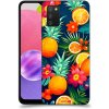 Pouzdro a kryt na mobilní telefon Samsung Pouzdro ACOVER Samsung Galaxy A03s A037G s motivem Summer Fruits