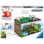 Ravensburger 3D Puzzle 112869 Úložná krabice Minecraft 216 dílků – Zboží Dáma