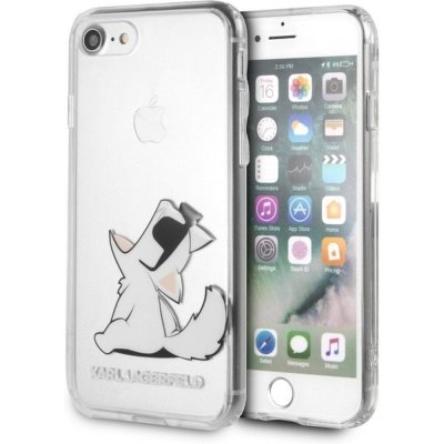 Pouzdro Karl Lagerfeld Fun Choupette No Rope Hard Case iPhone SE 2020/2022 / 8 / 7 - čiré – Zboží Mobilmania