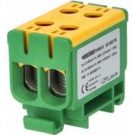 ELEMAN Svorka univerzální UK 50/2 PE, 160A, 1pól., krytá, zel.-žl., DIN, 6615 – Hledejceny.cz