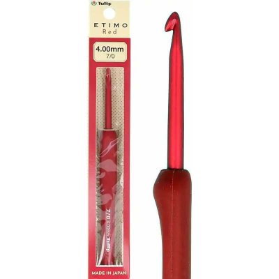 Ergonomický háček Tulip Etimo Red 4mm – Sleviste.cz