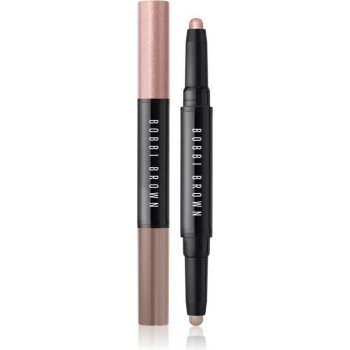 Bobbi Brown Long-Wear Cream Shadow Stick Duo oční stíny v tužce duo Pink Mercury / Nude Beach 1,6 g