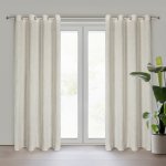 EUROFIRANY ZÁVĚS NA KROUŽCÍCH JUDYTA 140X270 CM PŘÍRODNÍ – Sleviste.cz
