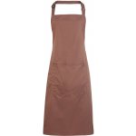 Premier Zástěra Colours PR 154 s laclem a kapsou na břiše COT39015456999-mocha Mocha – Hledejceny.cz