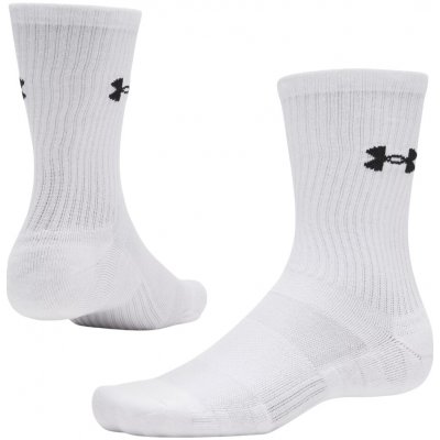 Under Armour ponožky Performance Cotton 3p Crw Socks 6009685-100 – Zboží Dáma