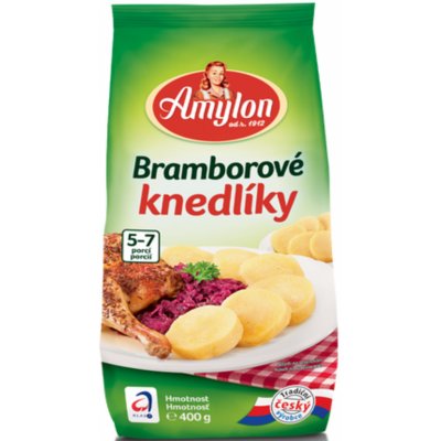 Amylon Bramborové knedlíky sypká směs 400 g – Sleviste.cz