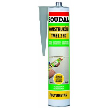 SOUDAL 25D Konstrukční tmel 310g šedý