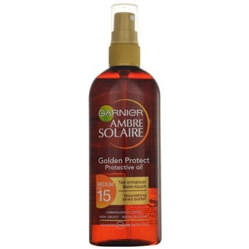 Garnier Ambre Solaire Golden Protec olej na opalování SPF30 150 ml od 276  Kč - Heureka.cz