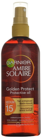 Garnier Ambre Solaire Golden Protec olej na opalování SPF30 150 ml od 276  Kč - Heureka.cz