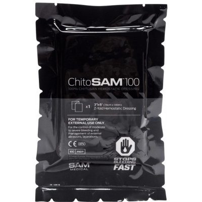 SAM Medical CHITOSAM 100 hemostatické krytí 7,6 cm x 1,83 m – Sleviste.cz