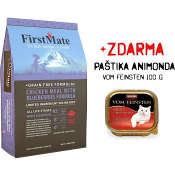 FirstMate Chicken Meal with Blueberries Cat 4,5 kg