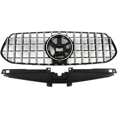 PROTEC Přední maska Mercedes V167 GLE/ od - 07/2023 (Facelift) černá /chromová | Zboží Auto