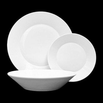 Thun 1794 LEA talířová souprava bílá 18 dílná – Zboží Mobilmania