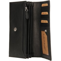 Lagen dámská kožená peněženka V 25 E černá