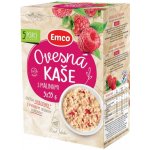 Emco Ovesná kaše s malinami 5 x 55 g – Zboží Mobilmania