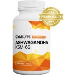 GymSupps Ashwagandha KSM-66 600mg 100 kapslí – Hledejceny.cz