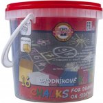 Koh-i-noor Křída chodníková mix barev 16 ks – Hledejceny.cz