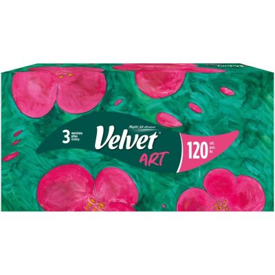 Velvet Pastels papírové kapesníčky 3-vrstvé 120 ks – Hledejceny.cz